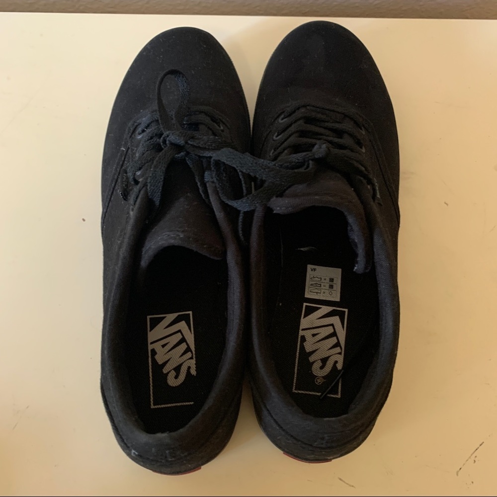Black Authentic Vans - image 3